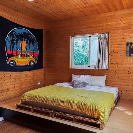 B&B American Style Cabin 5 Minutes From The Sea